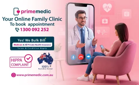 PrimeMedic provides Australians with secure online GP consultations, prescriptions, medical certificates, referrals, pathology requests, and expert healthcare from home.